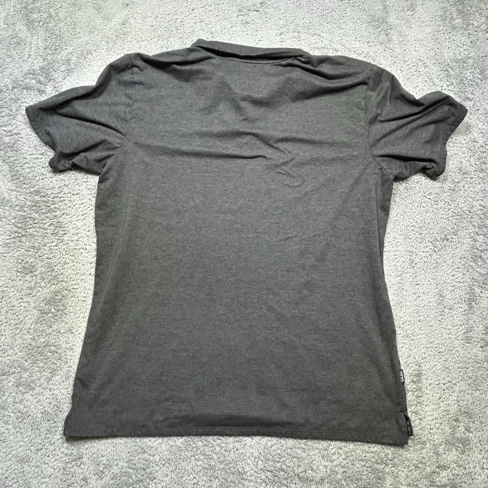 TRUEWERK Polo Shirt Mens XL Gray EDO Performance Workwear Stretch Tech S/S EUC - Picture 2 of 10